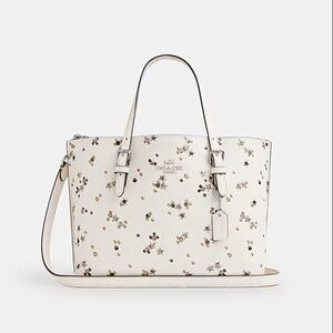 NWT Coach Mollie Tote Bag 25 With Star Print-CCV87